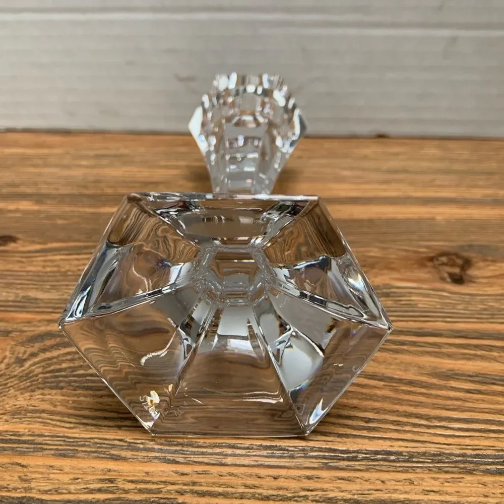 Atlantis Crystal Candle Holders Elegant Home Accents